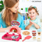 Multi-Accessories Fun Children Tools Pretend Game Fast Food Toys Kids Afternoon Coffee Machine Tea Plastic Toys