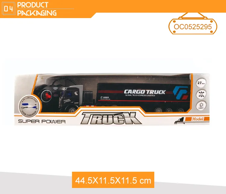 Wholesale Plastic 1: 48 Scale RC Remote Control Truck Toys for Kids