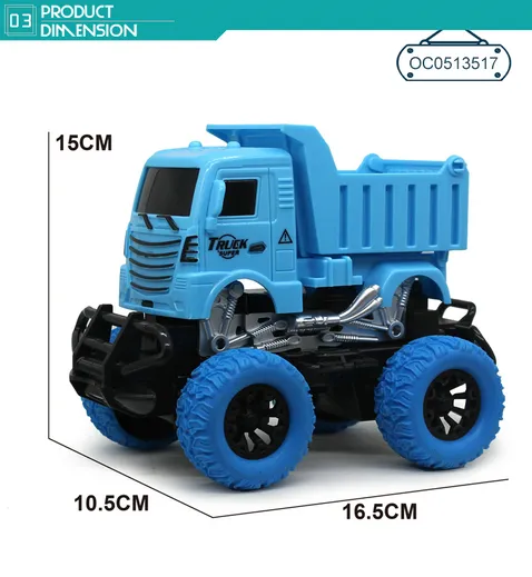 1/22 Scale 4 Channels Remote Control Construction Building Material RC Trucks Toys