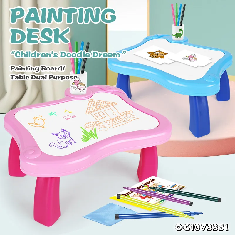 Wholesale Educational Erasable Painting Doodle Toy Clear Kid Magnetic Writing Children Drawing Board