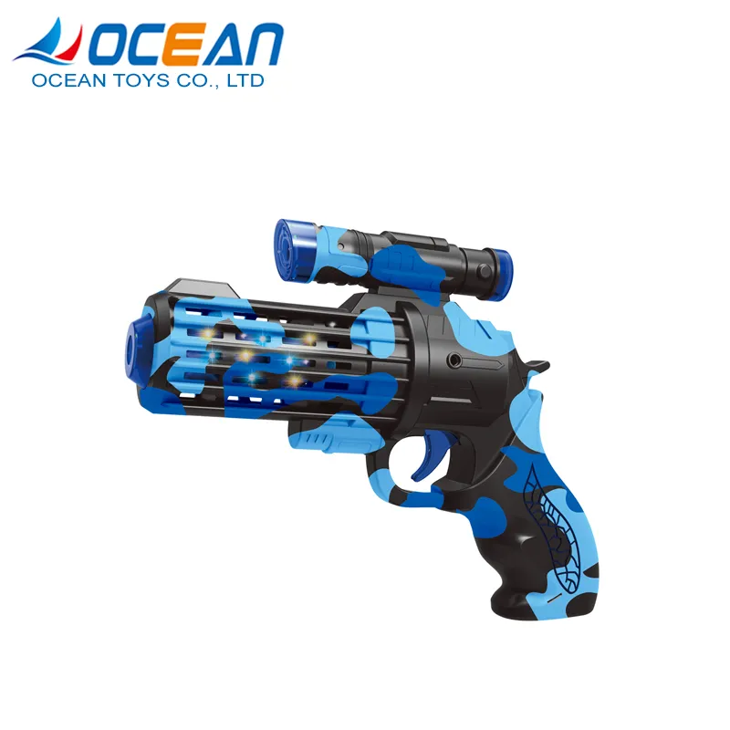 Hot Selling Kids CS Game Gun Electric Gun with Laser Light Sound