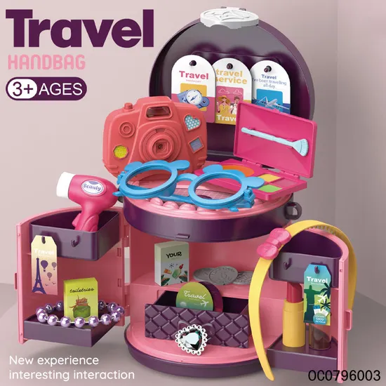 Wholesale Make up Tool Box Set Portable for Kids Girls Only with Camera