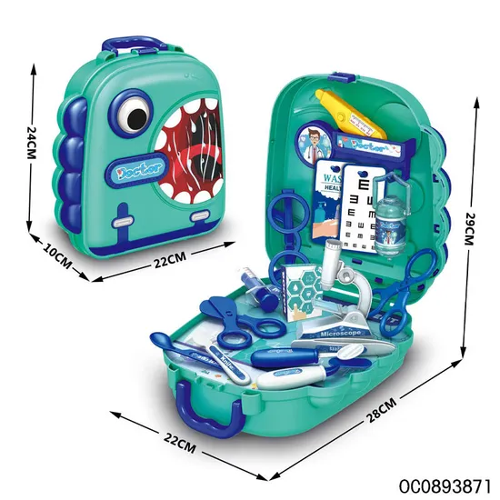 Wholesale Medical Game Kids Pretend Plastic Toys Montessori Interactive Doctor Play Set