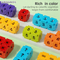 Wholesale Educational Montessori Popular DIY Plastic Educational Learning Building Blocks Toy