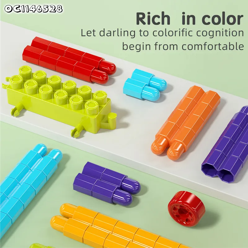 Wholesale Educational Creative Montessori Plastic 800PCS Building Block Toy