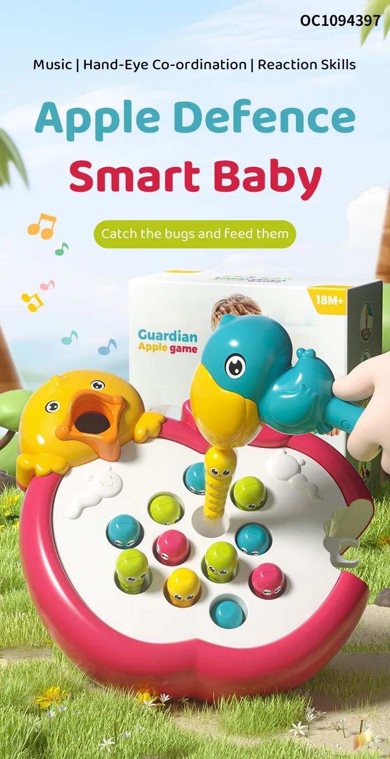 Wholesale Montessori Game Baby Interactive Board Games Electric Fishing Toys for Kids with Music