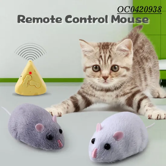 Wholesale Plastic Stuffed Mouse Plush Mouse Model Remote Control Animal Toy