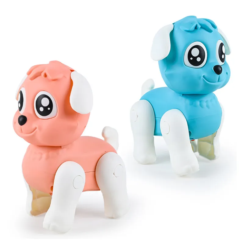 Light Music Wholesale Battery Operated Plastic Animal Light Music Electric Toy
