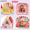 Wholesale 183PCS Doll House Plastic Block Model Building Handmade Toy