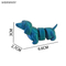 Wholesale Popular 3D Dog Model Promotional Animal Rings Toy for Kids