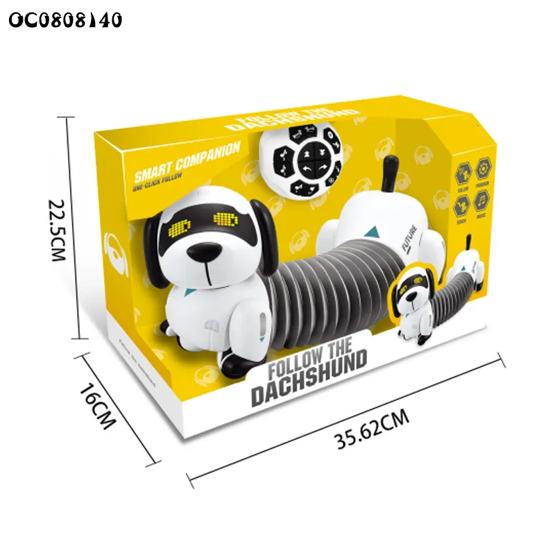 Wholesale Montessori Educational Remote Control Electronic Dancing Robot Dog Toys