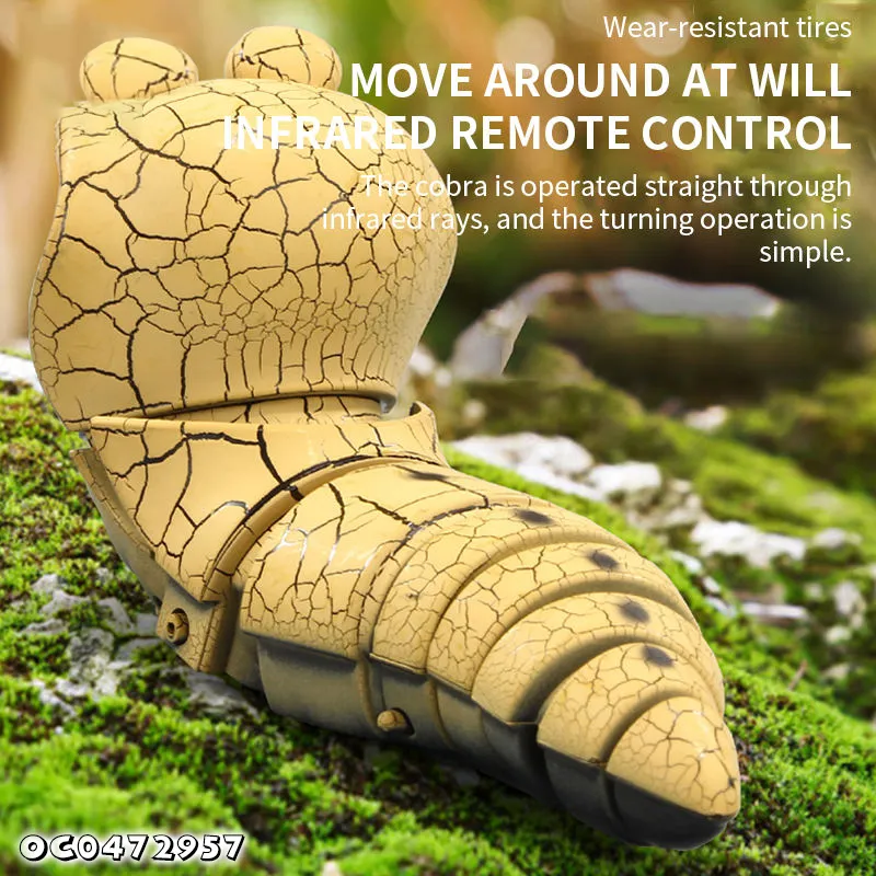 Wholesale Animal Snake Model Animal RC Infrared Remote Control Plastic Toys for Hot Selling