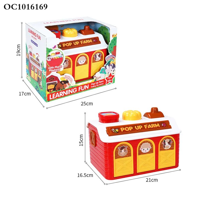 Wholesale Electronic Montessori Plastic Toye Montessori Baby Musical Piano Toy