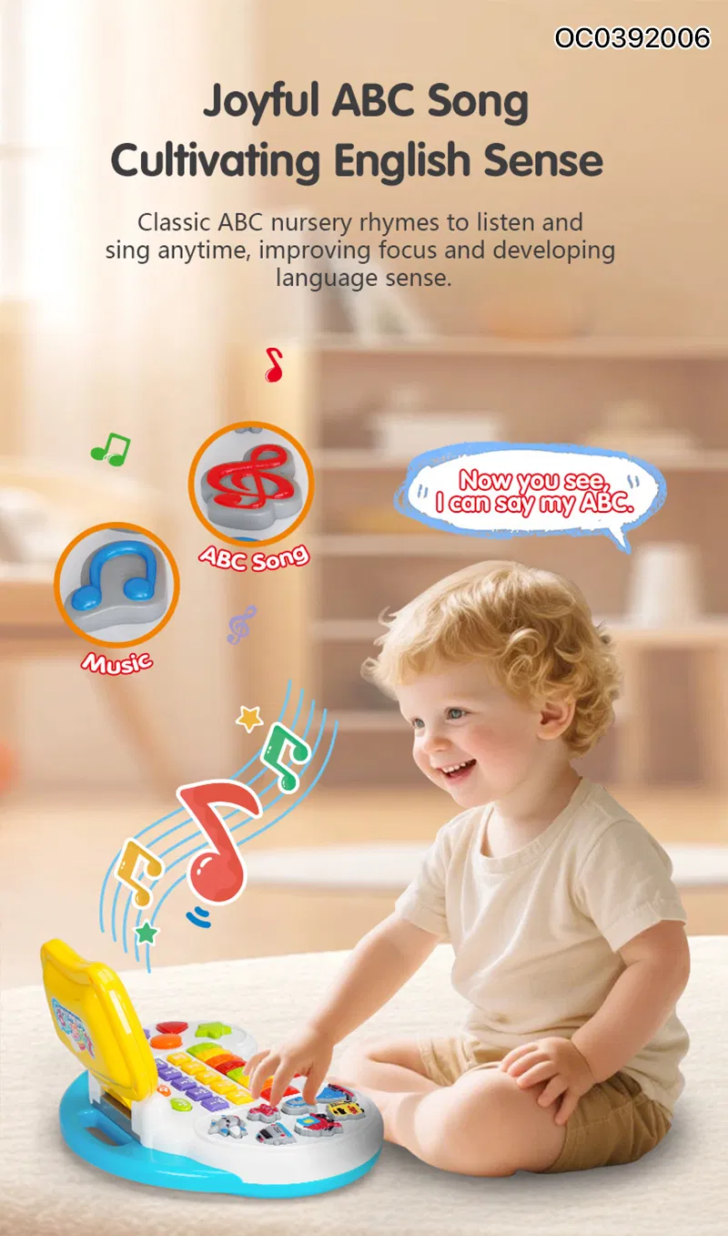 Wholesale Electronic Montessori Educational Plastic Piano Keyboard Music Toys