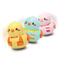Wholesale Montessori Cartoon Animals Plastic Walking Yellow Baby Musical Sound Soothing Montessori Sensory Toys