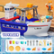 Wholesale Plastic Pretend Play Plastic Children Water Play Floats Boat Pool Magnetic Fishing Toy Game with Kids