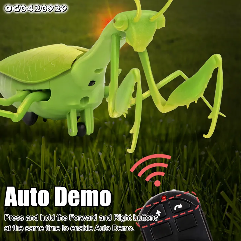 Wholesale Plastic 3D Models Remote Control Crawling Insect Remote Control Animal Toy