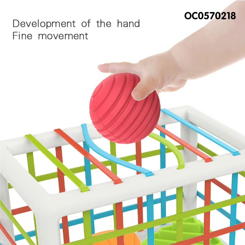 Wholesale Creative New Baby Toys Educational Silicone Baby Mini Blocks