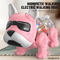 Wholesale Intelligent Electric Walking Remote Control Dog Toys with Lights and Sound