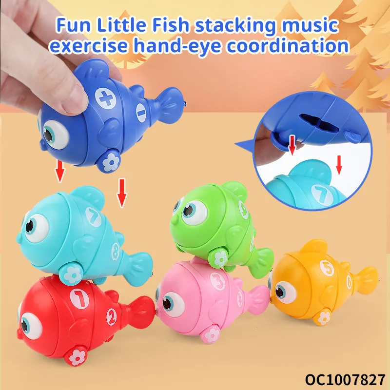 Wholesale Educational Funny Cute Montessori Fishing Water Game Electric B/O Sensory Educational Toys