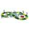 Plastic Dinosaur World Road Toy Car Race Tracks Assembly Toys Color Flexible Toys for Kids