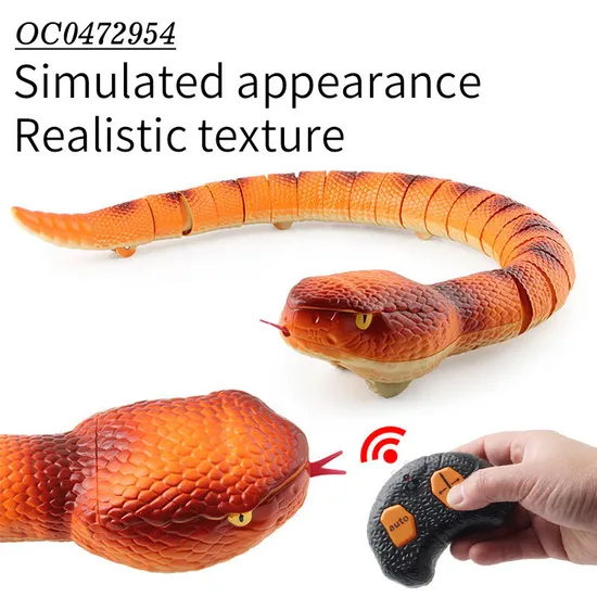 Hot Sale Wholesale RC Animal Remote Control Plastic Snake Kids Toy
