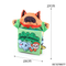 Wholesale Busy Board Stuffed Basic Skill Activity Cloth Story Realistic Animals Montessori Educational Book Toy