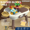 Wholesale Funny Popular DIY Block Building Track Educative Kids Foldable Baby Building Block Toys