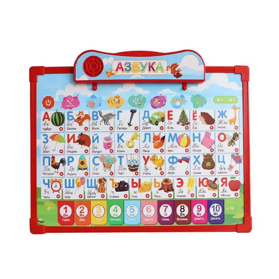 Wholesale Musical Light-up Keyboard Kid Interactive Electronic Educational Talking Toy