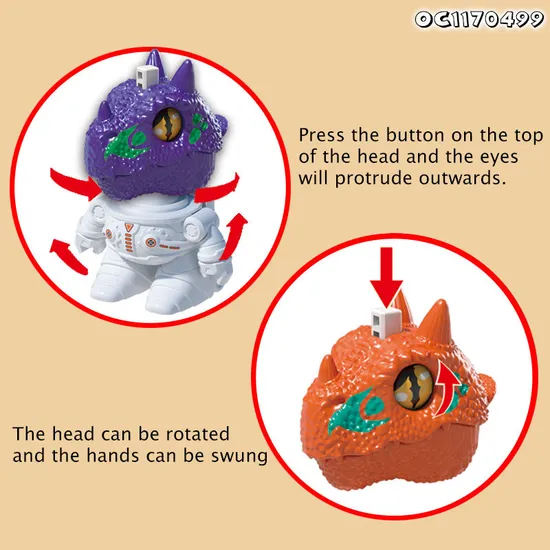 Dinosaur Theme Park Gifts Promotional Items Customized Personalized Anti Stress Cute Dinosaur Toy