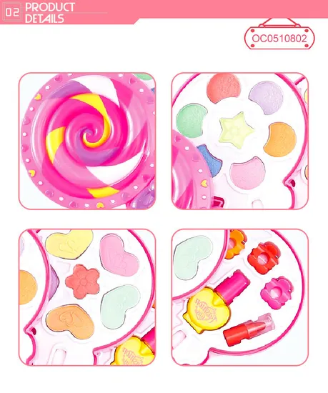 Wholesale Fashion Girls Beauty Cosmetic Children Makeup Kit Toys for Kids