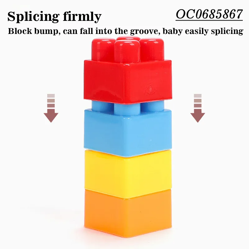 142PCS Wholesale Montessori Educational Children's Building Blocks Toy Set for Kid