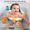 Squishy Mini Rubber Animals Bath Toys Baby Hanging Noise Maker Hand Bell Rattle Toy for Newborn Crib Toys Car Hanging