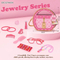 Wholesale Role Play Portable Cosmetic Makeup Children Beauty Girls Cute Backpack Make up Educational Toy