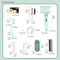 Pretend Wholesale Cosmetic Hair Styling Beauty Play Set Toys Wireless Beauty Product Girls Makeup Set Beauty Fashion Toys