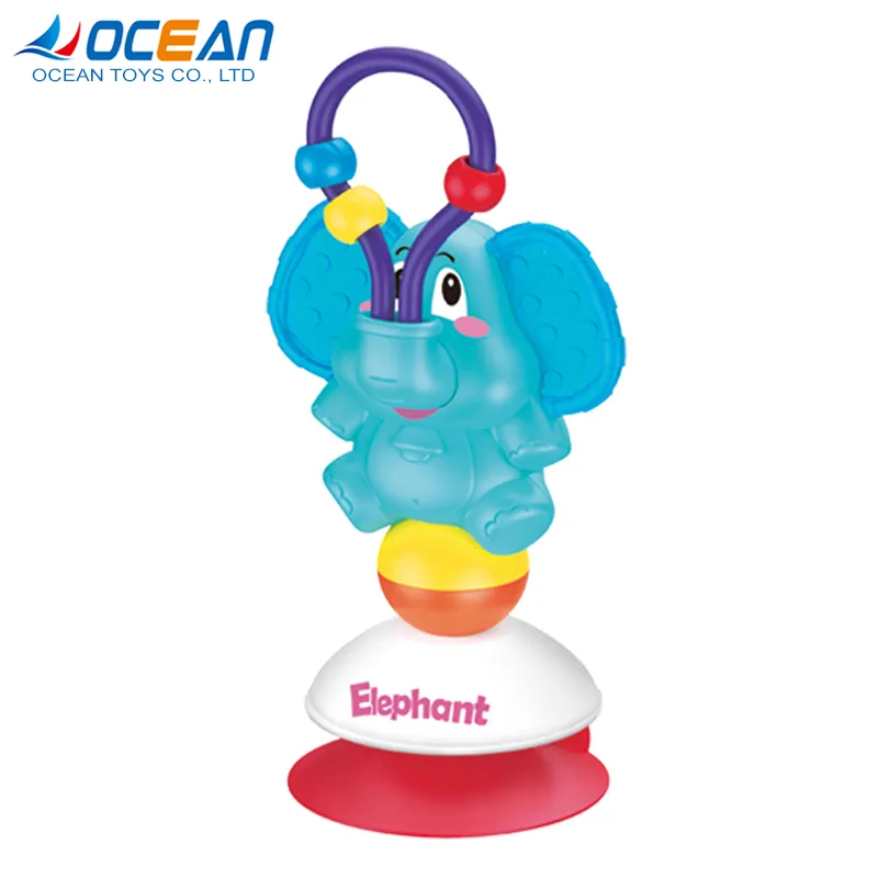 Elephant Sucker Baby Shaker Toy Rattles Baby Toys 0-12 Months for Newborn