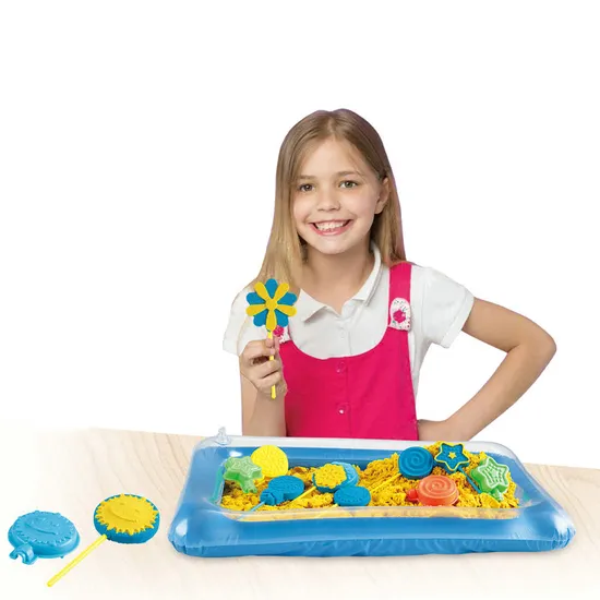 Wholesale Creative Molding Clay Magic Sand Set Kids Play Toy for Sand Castle Building