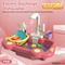 Wholesale Pretend Play Vegetable Washing Tableware New Vegetable Fruit Food Spray Sink Kitchen Toy for Kids