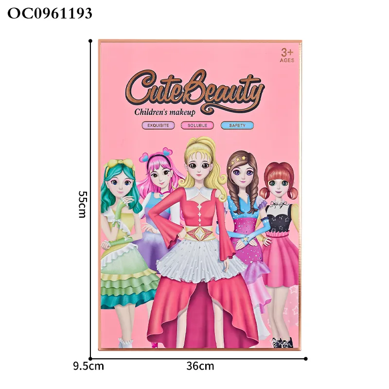 Wholesale Children's Beauty Fashion Cosmetic Products Makeup Nail Kids Dressing Table Sets Toys for Girls