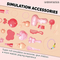 Wholesale Pretend Beauty Fashion Kids Girls Makeup Set Dressing Table Toy with Mirror