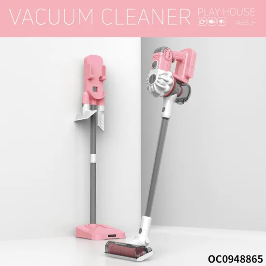 Girls Pretend Play & Preschoolcleaning Tool Robot Vacuum Cleaner Kids Toy Housekeeping Tool Toys