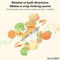 Wholesale Montessori Silicone Baby Teether Rattle Montessori Sensory Toys