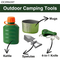 4in1 Knife Kettle Mugs Spatulas Outdoor Children's Game Camping Vest Helmets Tools Toy for Kids Pretend Play