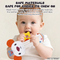 Wholesale Educational Lovely Funny Cute Shaking Hand Bells Soft Teether Rattles Educational Soothing Toy