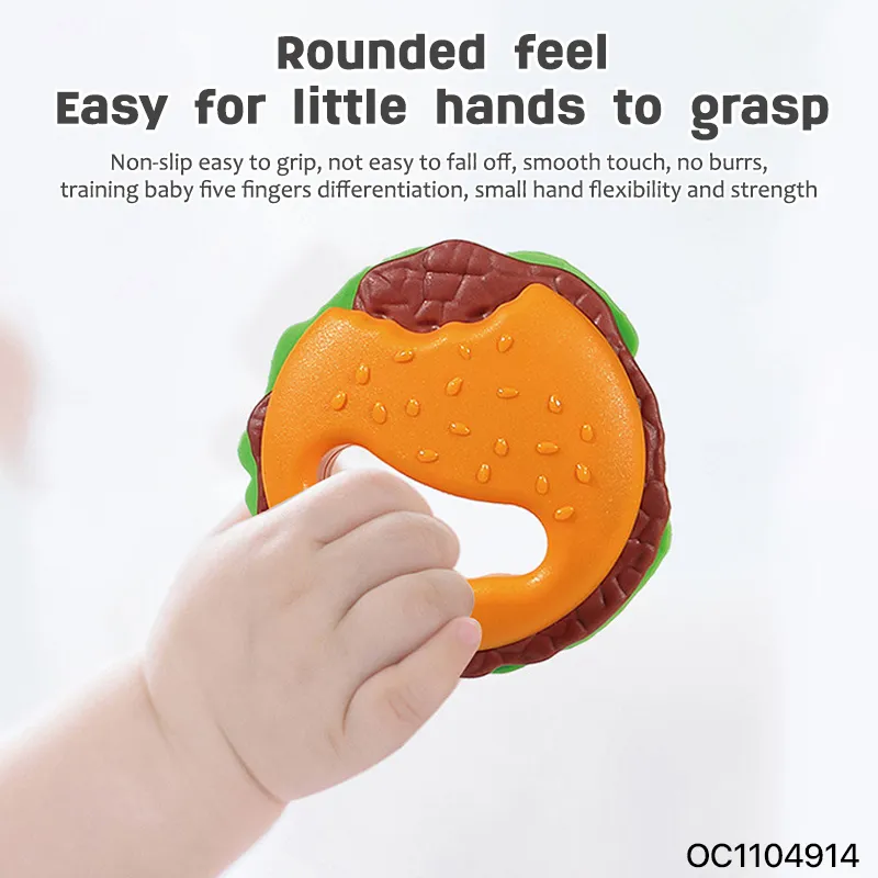 Wholesale Montessori Educational Cognitive Products Silicone Silicone Baby Teether Toys