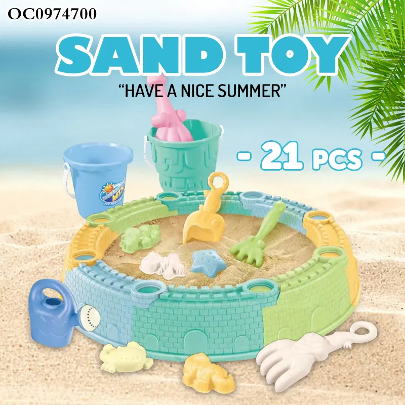 Wholesale New Summer Fun Children's Play Sand Beach Plastic Toddler Outdoor Toys