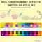 Wholesale Children Montessori Musical Instruments Piano Light-up Keyboard Electronic Toy for Kids