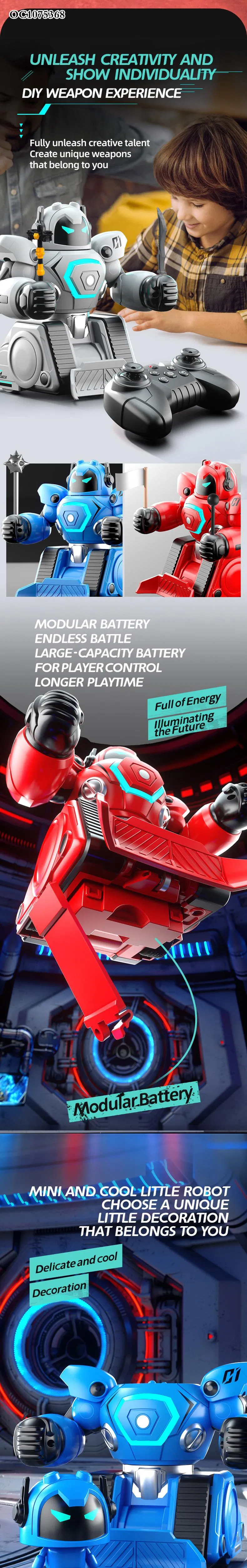 Wholesale Educational Remote Control RC Electronics Smart Football Interactive Kids Robot Toy