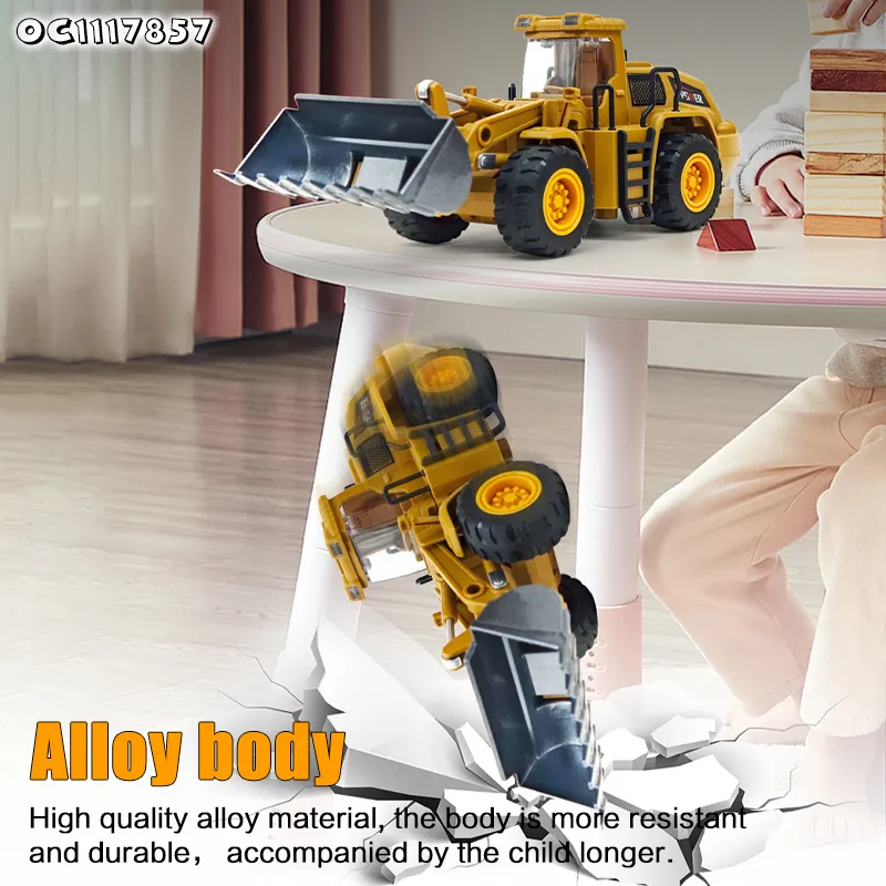 Wholesale Hot Selling Diecast Model Vehicle Trucks with Light and Music