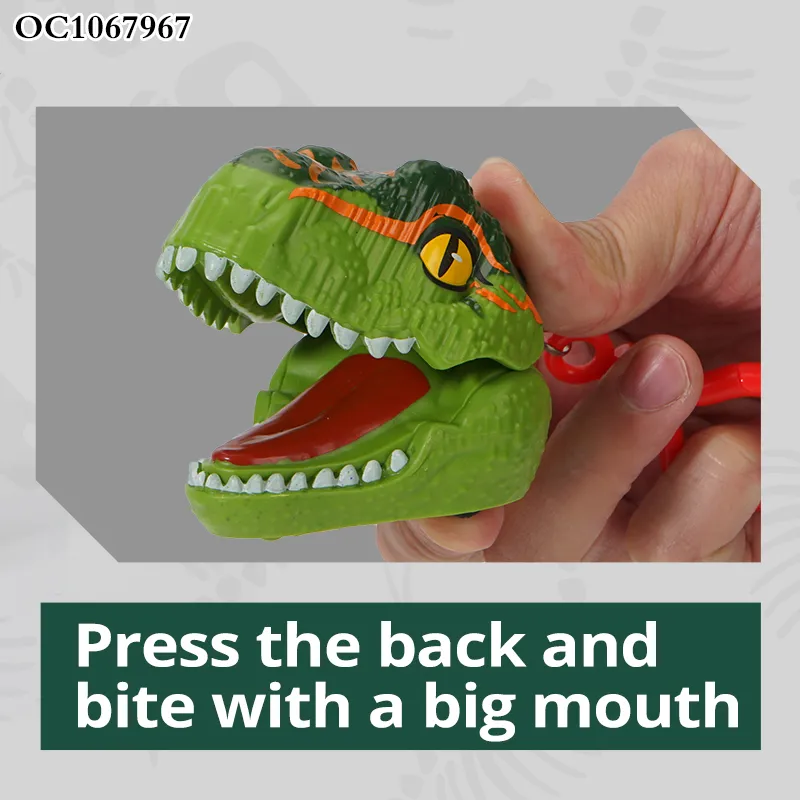 Wholesale Gifts Finger Dinosaur Pullback Custom Interactive Toy Miniature Cars for Children